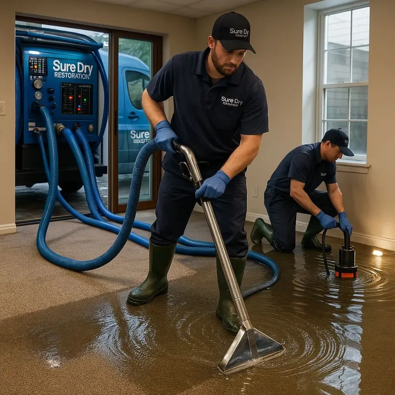 Water Extraction and Removal process in Sheridan, CA